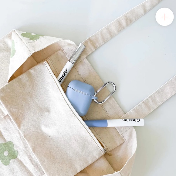 Dous Sage Green Flower Power Tote Bag - Picture 2 of 6